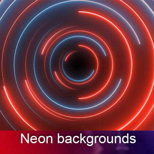Neon backgrounds